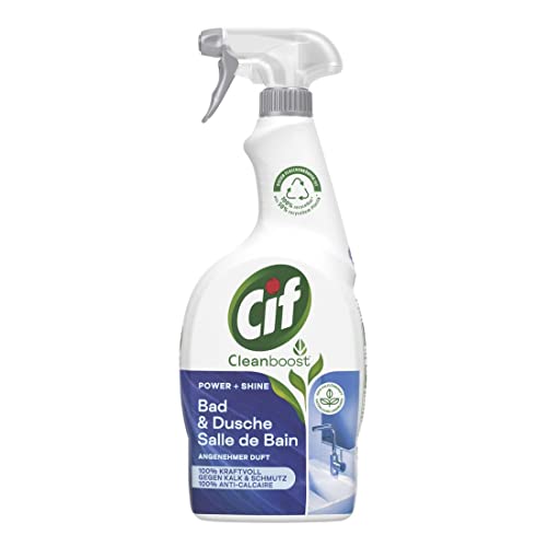 CIF Power & Shine Reiniger Spray Bad & Dusche (750 ml), 6er pack