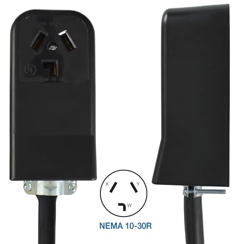 Conntek SB1030PR-025 NEMA 10-30 Extension Cord, 25 Feet - Thumbnail 4
