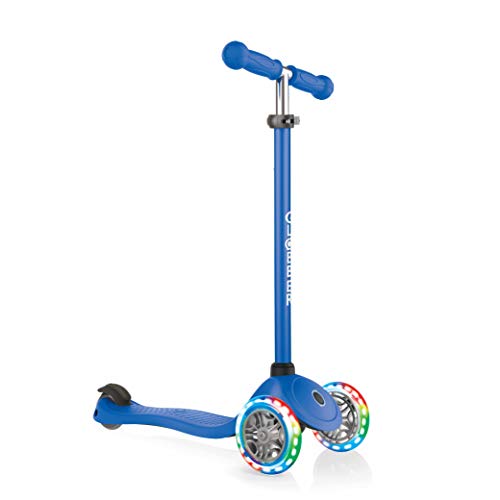 Globber Primo Infantil con luz Up Ruedas Scooter, Infantil, Primo with Light Up Wheels, Azul Marino, n/a Globber Primo Infantil con luz Up Ruedas Scooter, Infantil, Primo with Light Up Wheels, Azul Marino, n/a