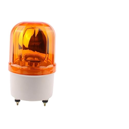 Lampe d'avertissement rotative LTE-1101 jaune DC 12V pour la sécurité