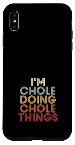 Chole Name Chole Personalized Name First Given �X�}�z�P�[�X iPhone XS Max �p