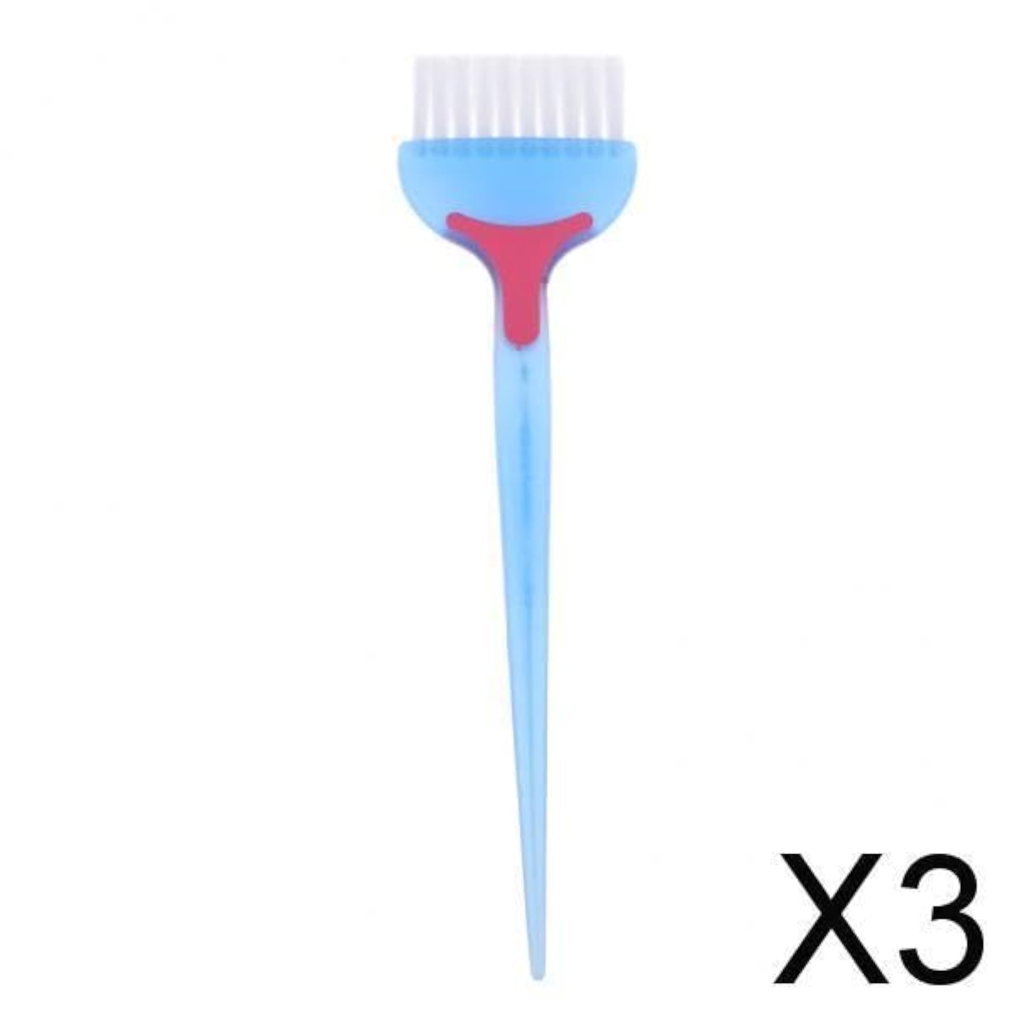 3x4 Colors Clear Coloring Comb Dyeing Comb Set