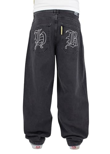 Pantalon Homeboy X-tra Monster Gothic jean baggy classique large homme femme