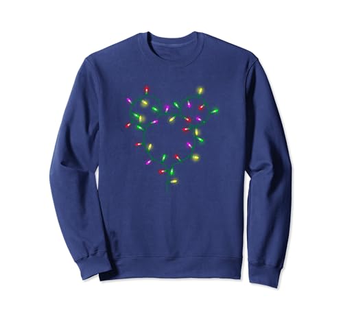 Sweatshirt Mickey Lights de Noël Disney pour éviter le froid hivernal avec style