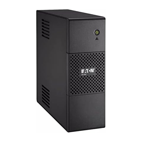 Eaton 5S 700 IEC UPS - Line-interactive Uninterruptible Power Supply - 5S700iBS - 700VA (6 outlets IEC-C13 10A, Shutdown software, BS Cable Included) Cover