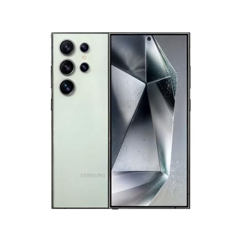 Image of Samsung Galaxy S24 Ultra 5G, US Version, 1TB, Titanium Green - Unlocked (Renewed)