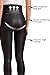 Tagoo Maternity Faux Leather Leggings for Women Pregnancy Pleather Pants Trendy Maternity Clothes for Pregnant Women Black