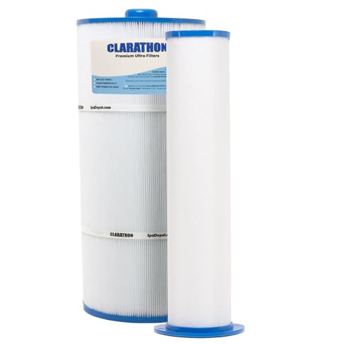 Clarathon Spa Filter replacement for Sundance 6541-397 Pleated Outer Filter plus Microclean Inner Core Cartridge 880