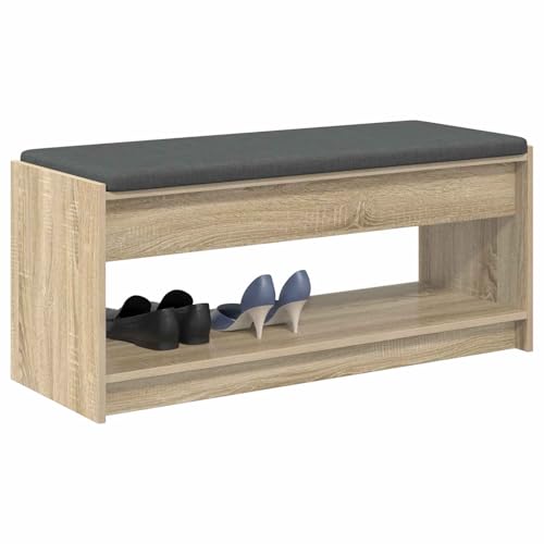 Banc de couloir moderne chêne Sonoma pour simplifier votre routine matinale