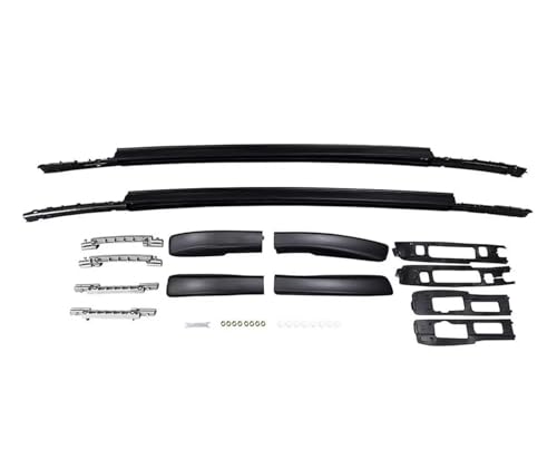 Barras de techo portaequipajes aluminio negro para coche Mitsubishi Outlander Sport 2011-2024