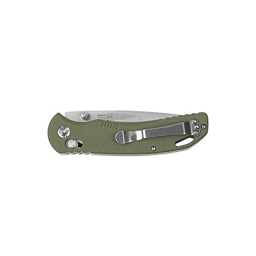 Ganzo G7531 Folding Pocket Knife High 440C Stainless Steel Blade G10 Handle With Clip Hunting Fishing Camping Outdoor Edc Knife (Green) #TOP3