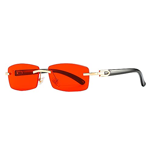 Lunettes de soleil anti-fatigue oculaire UV400 avec verres rectangulaires