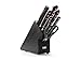 Produktbild Wüsthof Messerblock 7-teilig, Classic (9837-200), Küchenmesser Block (schwarze Esche) mit 5 Kochmessern, 1 Wetzstahl, 1 Schere, gutes Kochmesser-Set