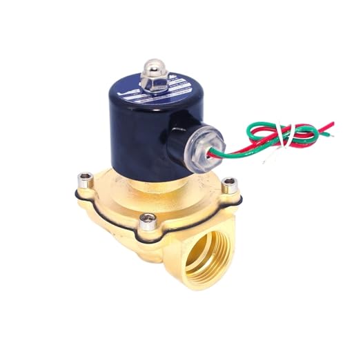 Électrovanne eau DN25 1 pouce en laiton normalement fermée 24V AC
