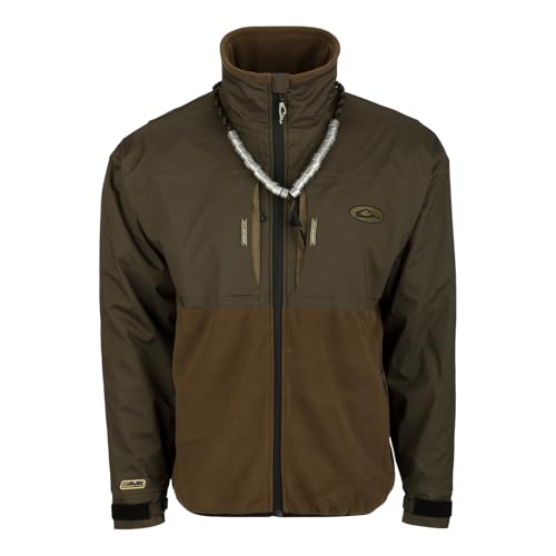 Drake Waterfowl Men MST G-Flex Eqwader Full Zip Jacket