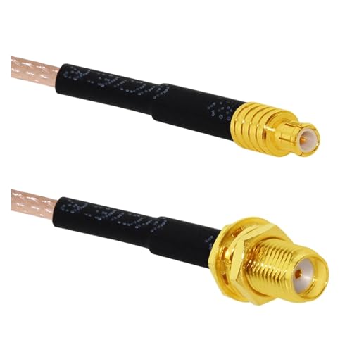 Prise mâle femelle et interrupteur RP MCX pour montage coaxial 100CM