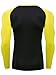 3 Pack Men's Compression Shirts Cool Dry Longsleeve Baselayer Athletic Workout T Shirts (US, Alpha, Small, Regular, Regular, Yellow/Red/Blue(3 Pack))