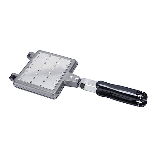 HOLIDYOYO Luminium Alloy Waffle Baking Tray Pan Easy Cleaning Non-stick Mould for Waffle