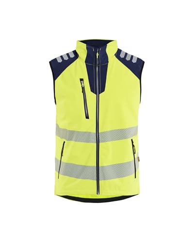 Chaleco de trabajo de alta visibilidad Blaklader 3091 amarillo marino talla S