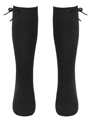 DINORMIN Baby Girls Boys Uniform Knee High Socks Tube Stockings Infants Toddlers Knit Stockings