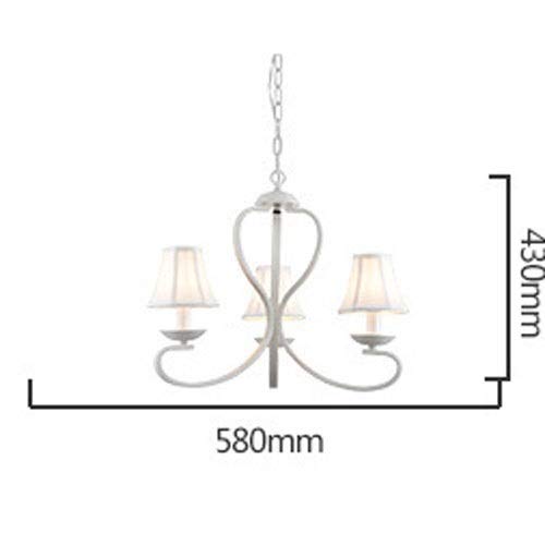 Chandelier industriel chic en fer forgé finition bronze antique - 6