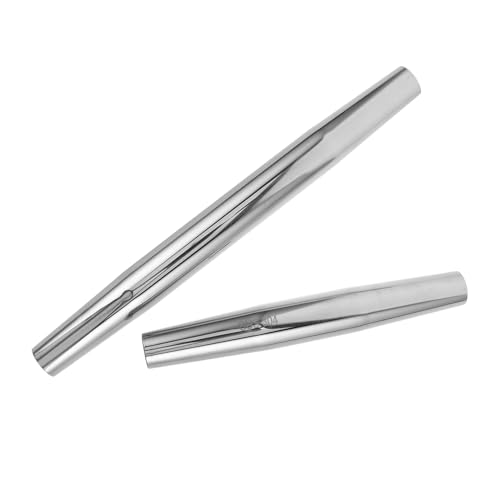 TOVINANNA 2 Piezas de Cocina de Acero Inoxidable Francés para Masa de Pizza Repostería Empanadillas y Galletas Utensilios de Horneado Versátiles para Uso Doméstico