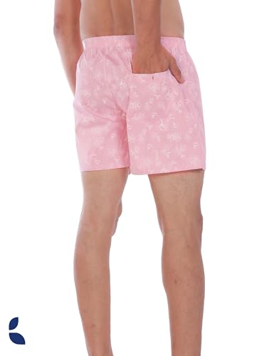 Image of Cotton Boxer Shorts for Men, Breathable, Comfortable & Lightweight (Pack of 2)