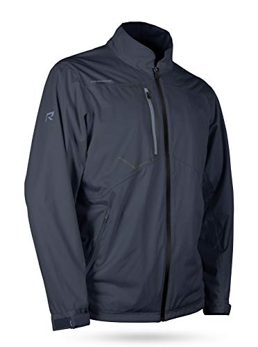 Sun Mountain 2020 Men's Rainflex Golf Jacket (Navy-Infinity, M)