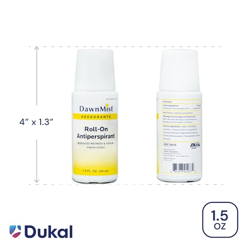 Dukal RD15 DawnMist Roll On Antiperspirant 1.5oz 3 Pack miniatura 3