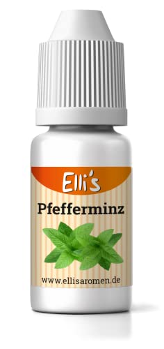 Ellis Aromen Pfefferminz NATURIDENTISCHES Lebensmittelaroma | Für Speisen & Getränke | 10 ml