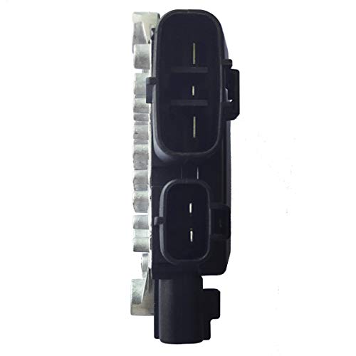 TIKSCIENCE Radiator Cooling Fan Control Unit Module,Fit for Mitsubishi Lancer Outlander 2002 2003 2004 2005 2006 2007 1355A124 1355A-053 1C23219700 8017A - Thumbnail 4
