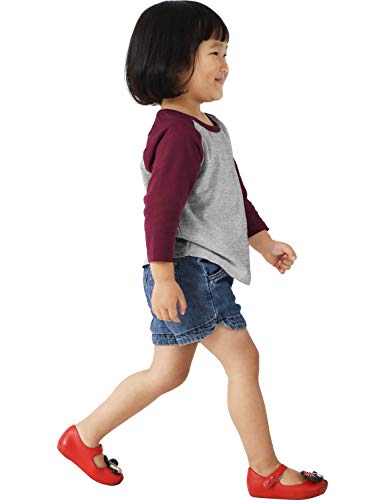 Ma Croix Infants & Juniors 3/4 Raglan Sleeve Baseball Shirt Slim Comfort Fit Jersey Kids Toddlers Tee2