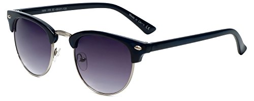 Isaac Mizrahi Designer Sunglasses IMM106-92 in Navy with Purple Lenses