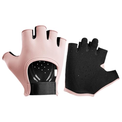 Guantes de ejercicio de medio dedo, guantes deportivos antideslizantes, diseño de medio dedo, resistentes a la abrasión, guantes de entrenamiento para gimnasio