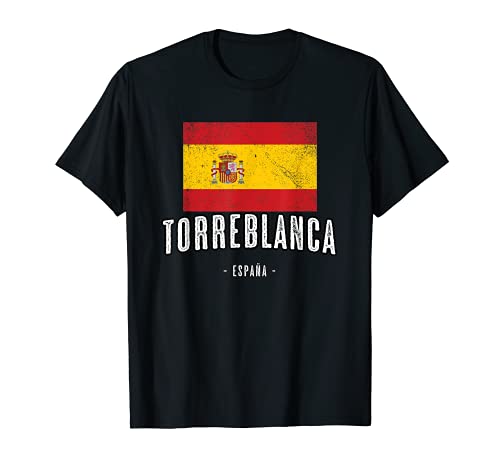 Torreblanca España | Souvenir - Ciudad - Bandera - Camiseta