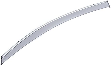 WellVisors Window Visors Wind Deflectors Compatible with Lexus 2015-2021 NX200T NX300 with Chrome Trim Rain Guards 3-847LX019