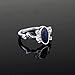 STORE247 Vintage Elena Daylight Ring Vampire Diaries Elena Gilbert Daylight Rings Classic Silver Plated Crystal Blue Stone Fashion Movies Jewelry Accessories for Fans Women Girls Cosplay Gifts (7)