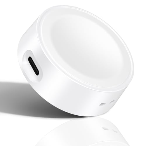 Image of Meliya Charger Dock for Apple Watch, Upgraded Charging Cradle Compatible with iWatch Series Ultra /8 /7 /6 /5 /4 /3 /2 /1 /SE, iWatch Magnetic Fast Charger White