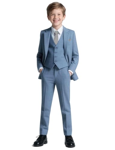 Boys Slim Fit Suits for Boys Suit Set Boy Dresswear Ring Bearer Outfit Kids Suits Boy Wedding Dress