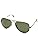 Matte Antique Gold/Green