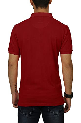 Image of Celsius Men's Half Sleeve Classic Solid Pique Polo with Pocket