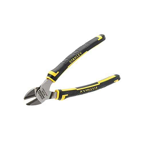 Stanley - FatMax Alicate FatMax corte diagonal 150mm 0-89-858, Black/Yellow, 160mm