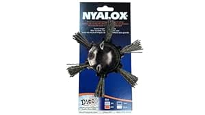 Dico Products 4" Nyalox Flap Brush 80Grit (Gray