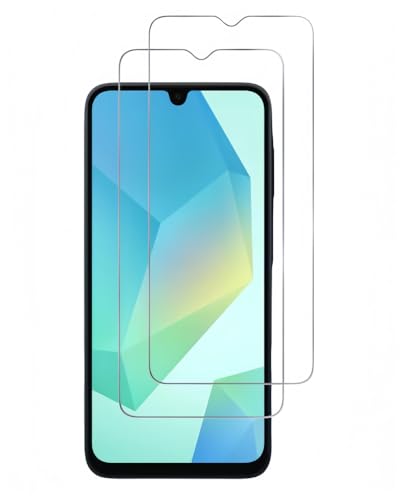 HQ-CLOUD® Lot de 2 Verres Trempés Pour SAMSUNG GALAXY A16 4G/5G.Film de Protection d'écran Transparent - Anti Rayures - Ultra Résistant Dureté 9H