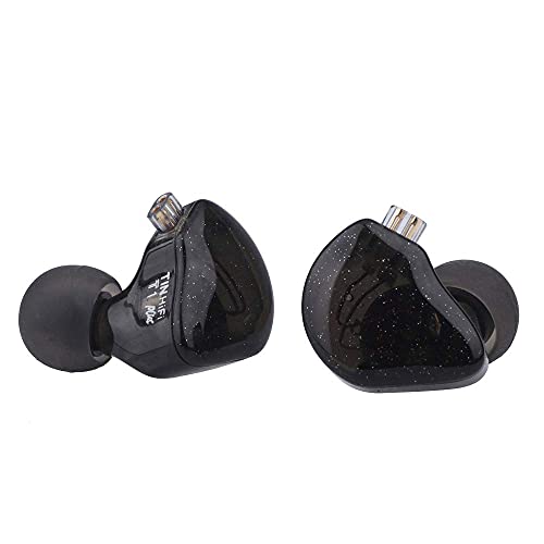 Image of TIN HiFi T1 Plus Earphone, Diaphragm Dynamic Driver HiFi in Ear Earphone Bass DJ Metal 3.5mm Headset with 2Pin Connector