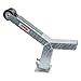 Extreme Max 3006.6895 Adjustable Height Notched Winch Stand with Roller - Galvanized Finish, Hardware Fits 3