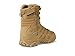 Merrell Men’s Moab 3 8” Zip Tactical Waterproof Boots, Durable & Comfortable Coated Leather Combat Hiking Shoes, Dark Coyote, 11