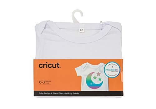 Cricut Baby Bodysuit Blank, 3-6 Months