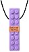 ARK's Brick Stick XXT Textured Chew Necklace Made in the USA (Lavender, Extra Extra Tough)