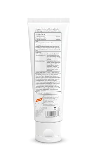 Image of Himalaya Botanique Kids Fluoride Anticavity Toothpaste, Bubble Gum, 4 oz | Fluoride Toothpaste To Fight Cavities & Strengthen Enamel - Vegan, SLS Free, No Artificial Colors or Flavors, Gluten Free